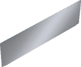 KWC AUSTRIA KWC Rückwand ZSIRX0042 750x310x2mm f. CA210/2N, CA210/7N chrom  – 2030049575