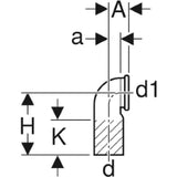 GEBERIT GE PE Bogen fuer Klosett senkrechte Montage 90 Gr. d 110/110mm 367792   – 367.792.16.1