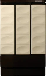 GEBE Gebe A 444 Regamat-Kamin Ausf. A/ 1 braun/eierschale KF   – A444A1E