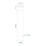 POLOPLAST PO Steckmuffenrohr POLO-KAL NG DN 40/250   – 02011