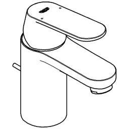 GROHE Grohe Eurosmart Cosmopolitan WT-Mischer Zugstangen-Ablaufgarnitur chrom   – 32 825 00E
