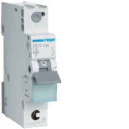 HAGER LS-Schalter 1polig 6kA C-6A 1M QC  – MCS106