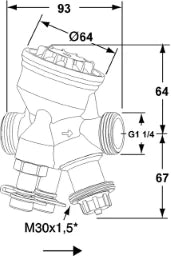 TA TA Modulator DN 25 AG  – 52 164-325