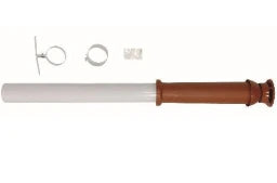 VAILLANT Vaillant Dachdurchführung f. Brennwertte senkrecht rot 60/100mm PP  – 0020220657