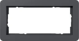GIRA Abdeckrahmen 2f o.M. Gira E1 Anthrazit  – 1002152