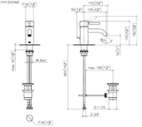 DORNBRACHT Dornbracht Meta WT-Einhandmischer mit Ablaufgarnitur chrom   – 33 501 660-00