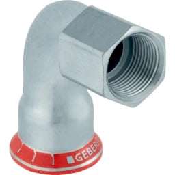 GEBERIT GE Mapress C-Stahl Uebergangswinkel 90 Gr. d22mm x Rp1/2 verzinkt  – 21659