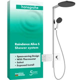 HANSGROHE HG Showerpipe Raindance Alive S 300 2jet mit Thermostat chrom  – 24595000