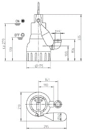 JUNG Jung Drainagepumpe U6K  E  – JP00226
