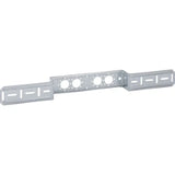 GEBERIT GE Mepla Montageplatte abgesetzt zweifach, AD7,3 und 15,3cm   – 601.732.00.1