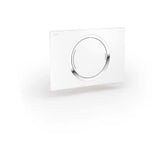 REHAU MEPA Zero WC-Betätigungsplatte 2-Mengen, Weiß  – 18964211850