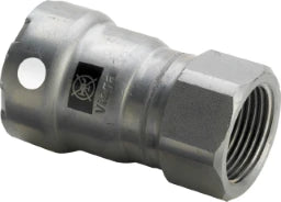 VIEGA Viega Übergangsstück mit SC Megapress S 4312 in 1Zoll x Rp1 Stahl Zn-Ni besch.   – 769 772