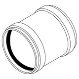 REHAU RAUPIANO PLUS Überschiebmuffe DN 75  – 11215741002