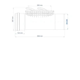 POLOPLAST PO Reinigungsrohr POLO-EHP Control DN 200, weiß  – 06593
