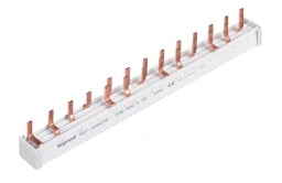 LEGRAND Stiftkammschienen-Kombi., 4p, 13TE,10mm² , 3P+N,für 1 FI 4P und 9 LS 1+N,1TE   – A00079
