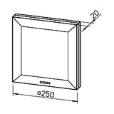 HELIOS Helios Ventilatoreinsatz Grundmod. mit Nachlauf ELS-VN 60   – 8137