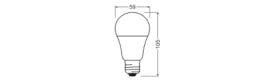LEDVANCE LED CLASSIC A P 8W 827 Frosted E27  – 4099854049088