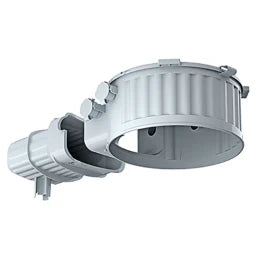 KAISER Beton-Einbaugehäuse HaloX 180 mit Tunnel 190 mm für Einbauten Ø max. 180 mm   – 1282-30