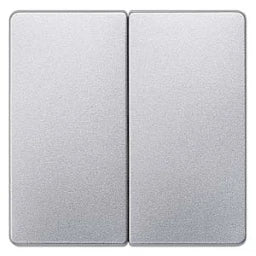 SIEMENS Wippe 2fach neutral DELTA i-system, aluminiummetallic   – 5TG6245