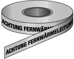 RK INFRA Kelit-P Trassenwarnband gelb Rolle zu 250 Meter Länge  – 3800150