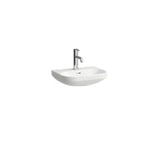 LAUFEN Laufen Lua Handwaschbecken 81508.4 1HL, mÜL, weiß  – H8150840001041