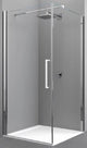 NOVELLINI Novellini Passion Pendeltür f.Seitenw. 87-89/200cm, chrom, ESG  – BPPADUNPT3FSW