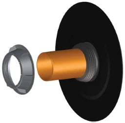 HUTTERER & LECHNER HL800/110 Bitumen-Rohrabdichtung DN110 mit Bitumenmanschette   – HL800/110