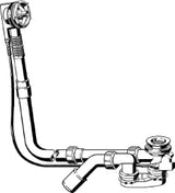 VIEGA Viega Funktionseinheit Multiplex 6163.2 in DN40/50/1070 Messing verchromt   – 308 889