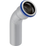 GEBERIT GE Mapress Edelstahl Bogen mit Einschubende 45 Gr. d88,9mm  – 32710