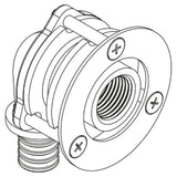 REHAU REHAU Wandwinkel RAUTITAN RX+ 16 - Rp 1/2 für Gipskartonplatte   – 14563741001