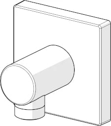 HANSA Hansa Designo Wandanschlussbogen chrom   – 5118 0170