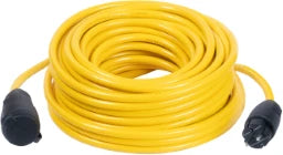 BRENNENSTUHL Verlängerungsleitung Baustellenkab.10m AT-N07V3V3F 3G1,5 gelb, IP44  – 1161958