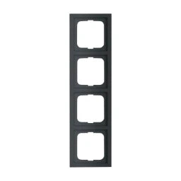 BUSCH-JAEGER Rahmen 4-fach Future Linear schwarz matt   – 2CKA001754A4422