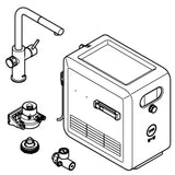 GROHE Grohe Blue Professional L-Auslauf herausziehbar supersteel   – 31 326 DC2