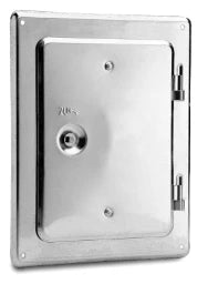 SCHIEDEL Schiedel Prima Plus Putztür Edelstahl Durchmesser 80-130mm  – 103574