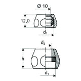 SCHELL SCHELL Konus Quetschverschraubung 1/2"x14mm  – 26 513 06 99