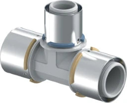 UPONOR Uponor S-Press Verbund T-Stück reduziert PPSU 50-40-50  – 1046400