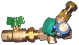 HERZ Herz Zirkulationstemperaturbegrenzer FW m. Kugelhahn 1/2" Fig. 24010(41)   – 2401041