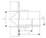 FISCHER GEORG GF Reduktion PP-H d 32x20   – 727910342