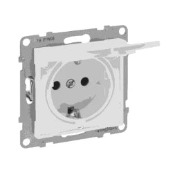 LEGRAND SEANO Schuko-Steckdose, SL, erhöhter Ber ührungsschutz, Klappdeckel IP21, UW  – 765123