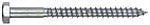 KELLNER&KUNZ Gestellschraube m.Sechskantkopf 8x60 mm DIN 571 KL verz.   – 0192860000200