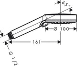HANSGROHE HG Handbrause Vario Vernis Blend Green chrom  – 26090000