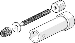 HANSA Hansa Verlängerung für UP-Ventil 1/2"u.3/4" Länge 8cm   – 59 910 424