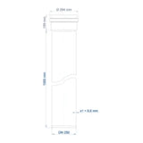 POLOPLAST PO Steckmuffenrohr POLO-KAL NG DN 250/1000   – 02956