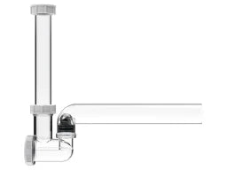 HUTTERER & LECHNER HL136T.3 Kondensatsifon DN40, WasserGV, mechanischer GS, transparent  – HL136T.3