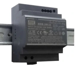 MEANWELL Schaltnetzteil Hutschiene 91,92W24V/3,83 A   – HDR-100-24
