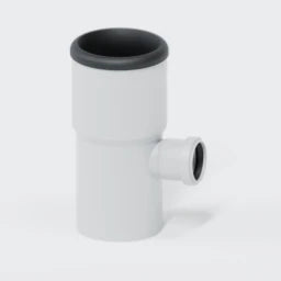 POLOPLAST PO WC Anschlussabzweig POLO-KAL DN 110/50/87Grad   – 02373