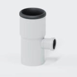 POLOPLAST PO WC Anschlussabzweig POLO-KAL DN 110/50/87Grad   – 02373