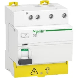 SCHNEIDER ELECTRIC Acti9 iID40 - Fehlerstromschutzschalter - 3P+N - 40A - 30mA - Typ A-G - verzöger  – A9R23740