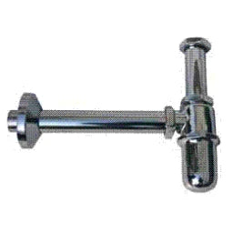 STROHM-MOFÉM ZRT. Teka Waschtisch-Gusskappensifon 5/4" ohne Ventil, schweres Modell ,chrom  – 1004181